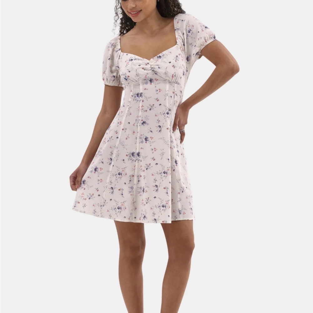 No Boundaries Floral Mini Dress